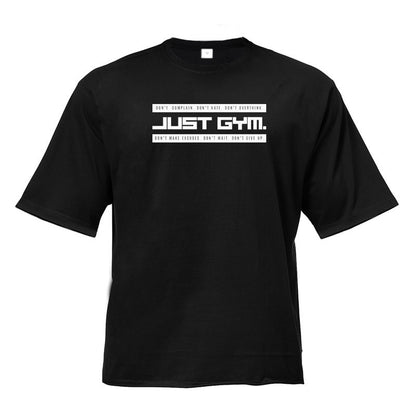 Five-point Sleeve Style Bodybuilding Sports Tshirt